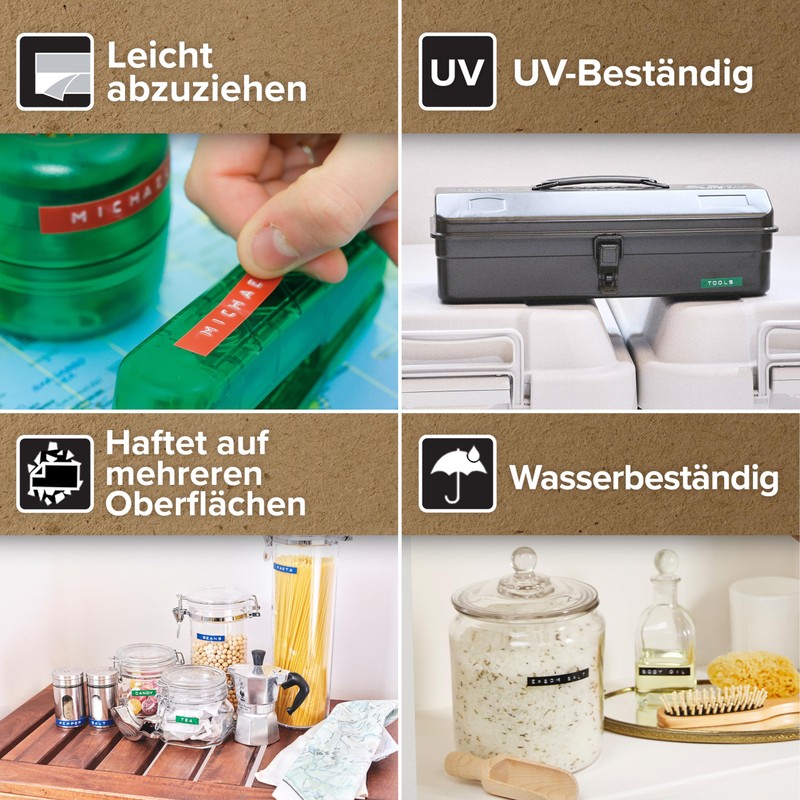 Dymo Omega Etikettenprägegerät | Ergonomisches Prägegerät mit einem intuitiven Dreh-Klick-System