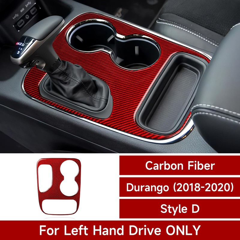 BRMYL Car Gear Shift Panel Decals for 2018-2020 Dodge Durango
