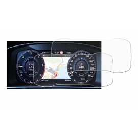 BROTECT Screen Protectors for Volkswagen Golf 7 Active Info Chockpit 12.3 Inch Ultra Clear Pack of 2