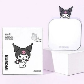 Sanrio Kuromi Pakkom Folding Mirror / 산리오 쿠로미 빼꼼 접이식 거울