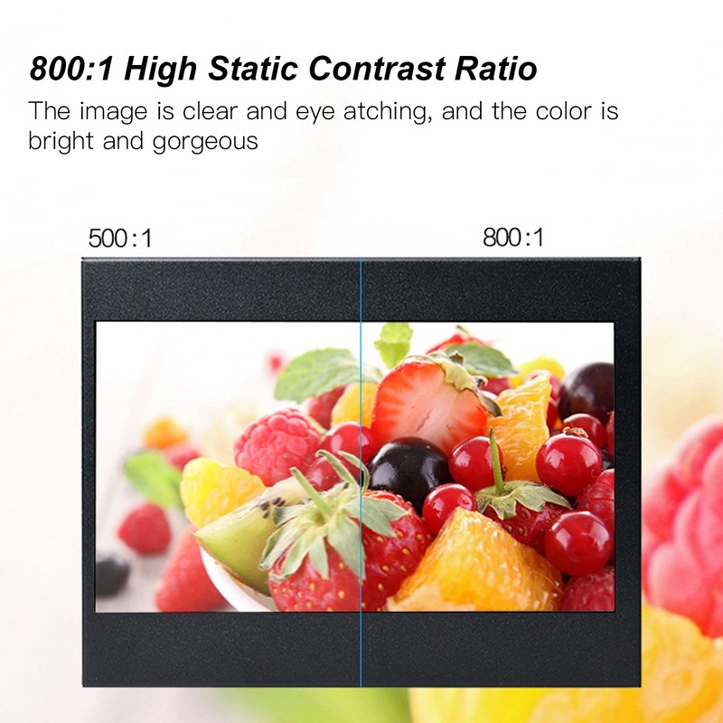 7in Graphic Display Screen 1024x600 High Definition Computer Extension Monitor