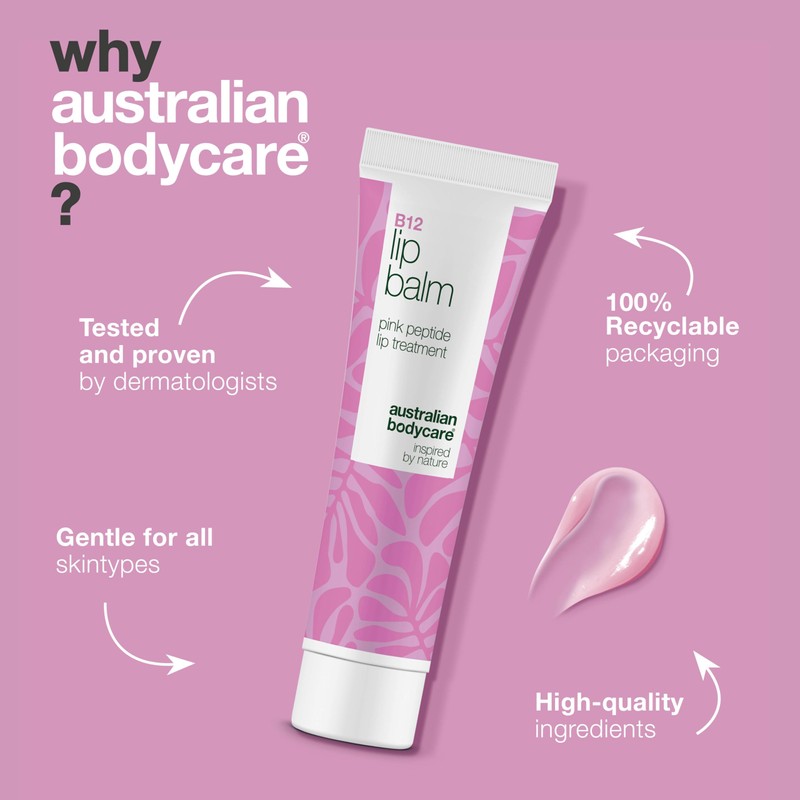 B12 Peptide Lip Treatment for Smooth, Full Lips - Fights