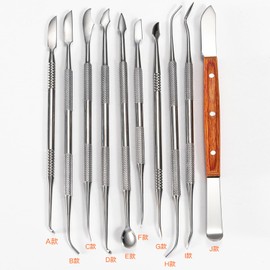 CHENGBAO Herramienta de tallado, juego de talladores de cera Herramienta de tallado (negro)