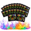 18PCS Magic Fire Sachets 10 G Packs, Fire Colour Changing
