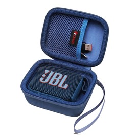 XANAD Hard Case for JBL GO 4/ GO 3 Portable Bluetooth Speaker - Travel Protective Carrying Storage Case Bag(Blue)