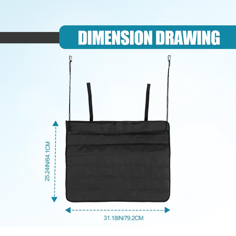 Universal Foldable Car Trunk Bumper Guard Mat Rear Bumper Protector,