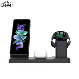 CLEVER Tachyon Wireless Stand Charger CTW-G3 1ea, Color:Black