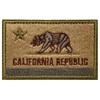 WZT 5 pcs California Tactical Patch - Morale Military Patches