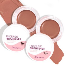 Under Eye Brightener Concealer for Dark Circles Creates a Natural, Flawless Makeup Suitable for Multiple Skin Tones Skin-friendly and Waterproof Ideal for Concealers & Correctors 10g*2pcs 3#