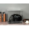 MaiiTiproll All Clear Acrylic Helmet Display Case, Assembly Box for
