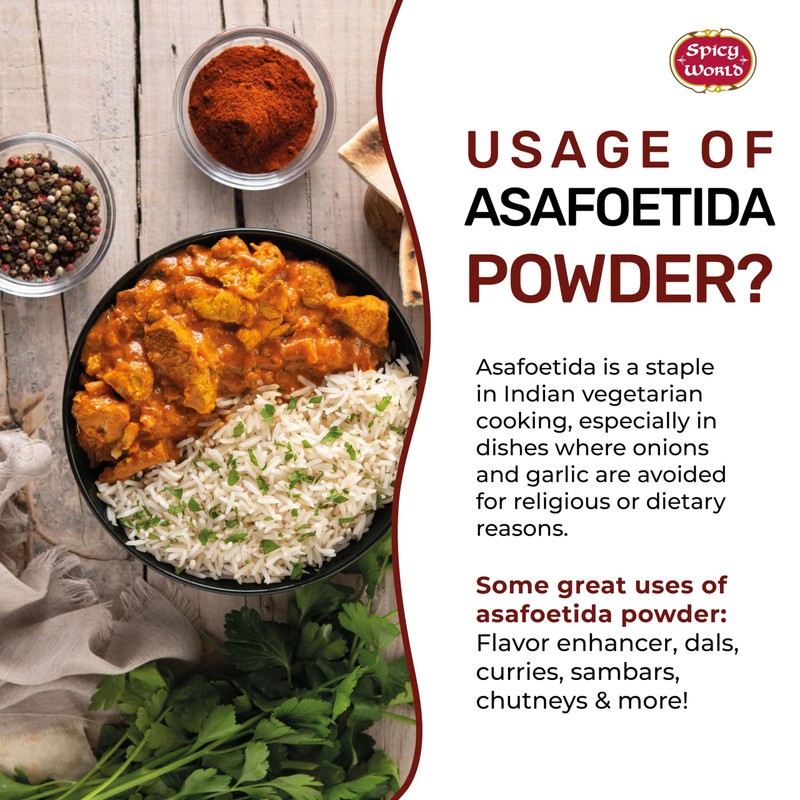 Asafoetida (Hing / Heeng) Ground Powder, 3.75 oz (106g) -
