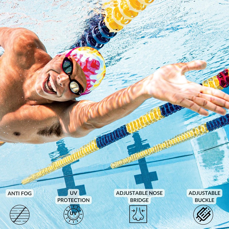 Sporti Antifog X-tec Pro Goggle - Clear Lens/Smoke Frame