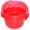 Tupperware Set of 3 Crystalwave Microwave Bowls 4.25, 6.25 and