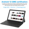 PEICHENG Tablet 10.1" Android13.0, Tab Set with Case/Keyboard/Cable/Mouse/Stylus, MTK8768 Octacore