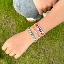 KELITCH Miyuki Armbänder Stapelbare Damen Handgemachte Freundschaft Armbänder Böhmische Sommer Schmuck