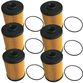 good_7204 6 Pack FOR BALDWIN PF7977 DODGE RAM 5.9 DIESEL FUEL FILTER 2003 - 2010