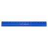 sourcing map Aluminum Hollow Scale Ruler 15cm Metric Triangular Metal