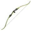 PSE Kingfisher Bowfishing Recurve Bow, Flo Green DK'd Camo, Right