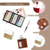 agogue 4 Piece Pocket Watercolour Set, Mini Watercolour Set for