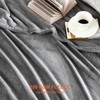 EHEYCIGA Fleece Blanket Grey Throws for Sofas Fluffy Warm Soft