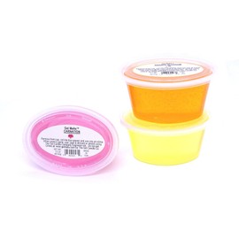 Spring Season Floral Set Of 3 Aroma Gel Melts™ JASMINE, CARNATION AND ORANGE BLOSSOM Gel Wax For Warmers And Burners By The Gel Candle Company PEEL, MELT AND ENJOY