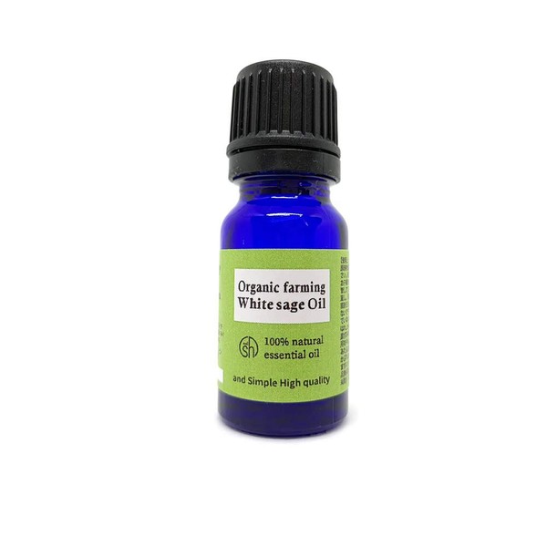 Aroma Essential Oil (Essential Oils) 100% Pure Organic White Sage Oil 10ml and Esight