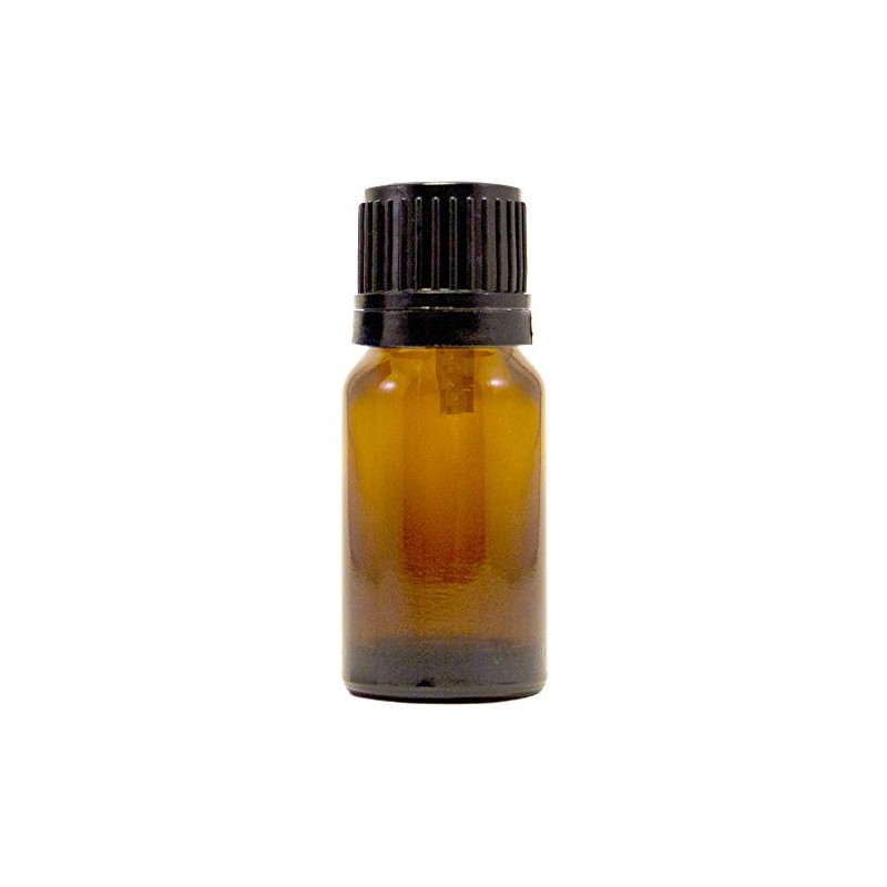 30 ml (1 oz) Amber Glass Essential Oil Bottle with