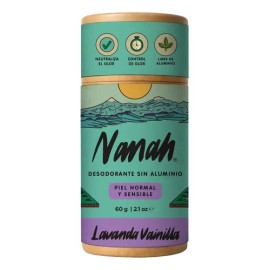 Nanah Desodorante Natural De Lavanda Vainilla En Barra                                                                                                