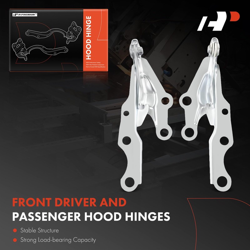 A-Premium Driver and Passenger Hood Hinges Compatible with Toyota RAV4