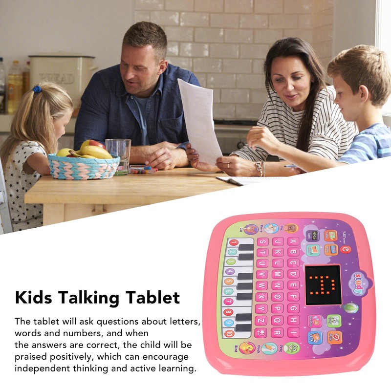 Kids Talking Tablet Early Education Toddler Learning Pad Smarty Learning