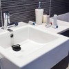 2 Pieces Plastic Sink Plug with Easy Lift Grab Handle,Anti-Smell