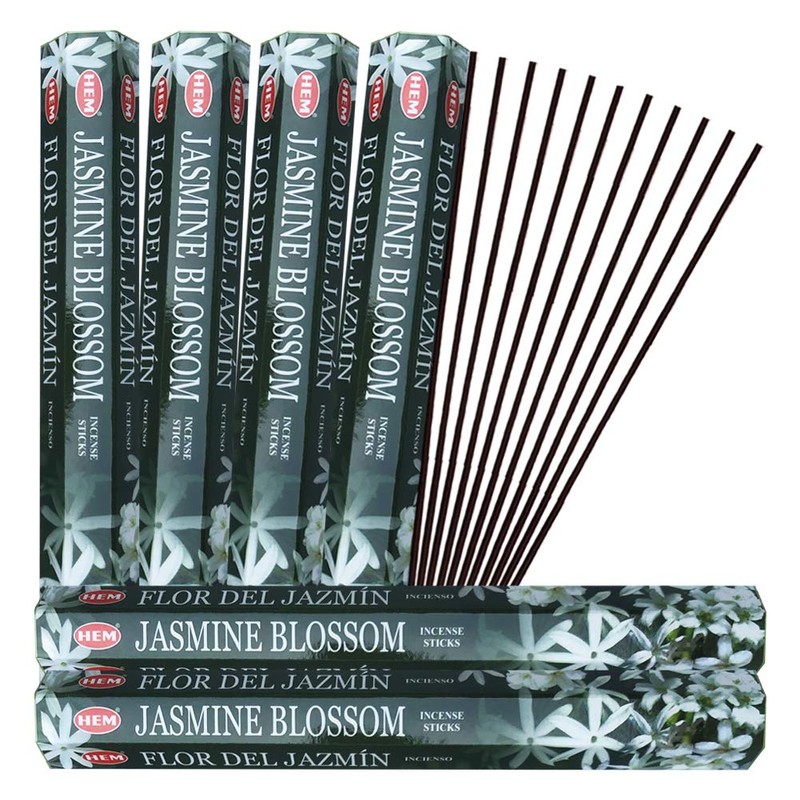 Jasmine Blossom Incense Sticks And Incense Stick Holder Bundle Insence