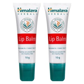 Himalaya Lip Balm, Original, 10g, 2 pieces / 히말라야 립 밤, 오리지널, 10g, 2개