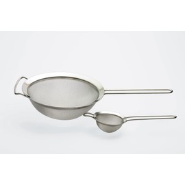 Weis Kitchen Sieve 10 cm fine, Stainless Steel Silver, 24 x 10 x 10 cm