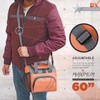 FATMUG Men's/Women's Insulated Stylish Polyester Lunch/Tiffin Bags with Zip -