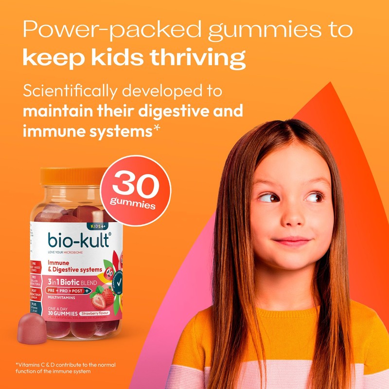 Bio-Kult 3in1 Gut Health Gummies for Kids | 2B CFU