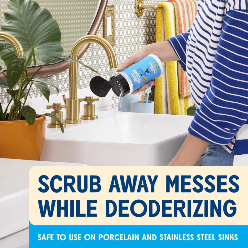 Refrescante De Fregadero Exfoliante Polvo Limón 453 Gramos