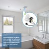 Siasky Universal Bathroom Vent Exhaust Fan Motor Replacement Motors Kit,