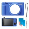 Tedubax - Funda de silicona para cámara digital Sony ZV-1F/ZV-1
