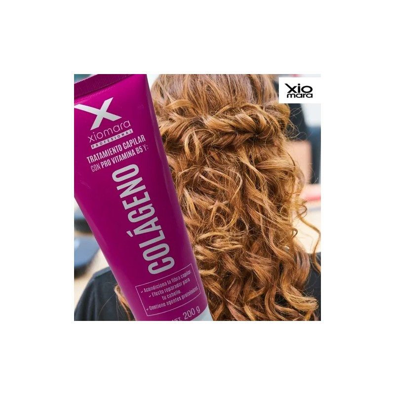 Tratamiento Colageno Para Cabello Extra Dañado Seco 200 Grs