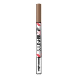 Plumón Y Gel Sellador De Cejas Maybelline Build A Brow Color SOFT BROWN
