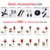Compact Palm Router Tool, 800W Hand Wood Trimmer Router with