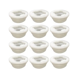 Bung Cap 2" Buttress (Coarse Thread) with Gasket for Poly Drum- 12pc Made in USA