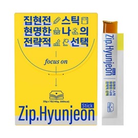 [Atelier] Stick to improve concentration for test takers, lemon flavor, 1 box (7 packs of 20g, 1 + 1) Stick to take when studying instead of coffee / [아뜰리에] 수험생 집중력 향상 스틱 레몬맛 1BOX(20g 7포1+1) 커피대신 공부할때먹는스틱