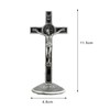 WeiLaiKeQi Crucifix with Base ST Crucifix Jesus Statue Durable Craftsmanship