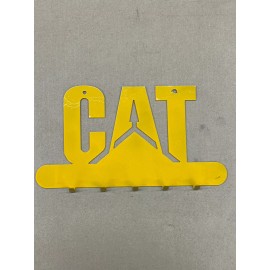 Unbranded Caterpillar Logo Key Fob Holder Plasma Cut Wall Art Great Gift Idea 12.5x7