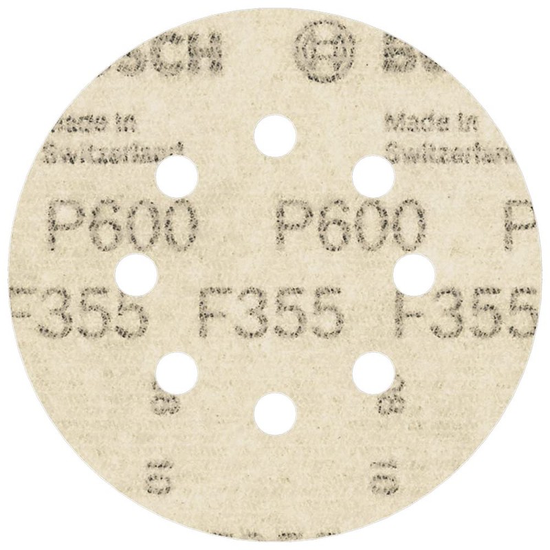 BOSCH (Bosch) sanding paper 125mmƒÓ # 600 (5 pieces) [2,608,605,122]