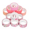 jojofuny 12rolls Aesthetic Washi Tape for Scrapbooking Journaling and Crafts