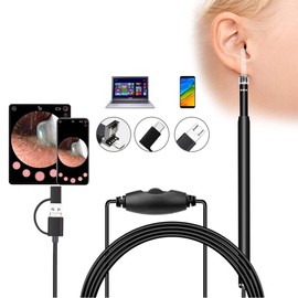3 in 1 Ear Spoon Intelligent Visual Ear Picking Multifunctional Soft Ear Wax Removal Tool for Nasal Cavity Teeth