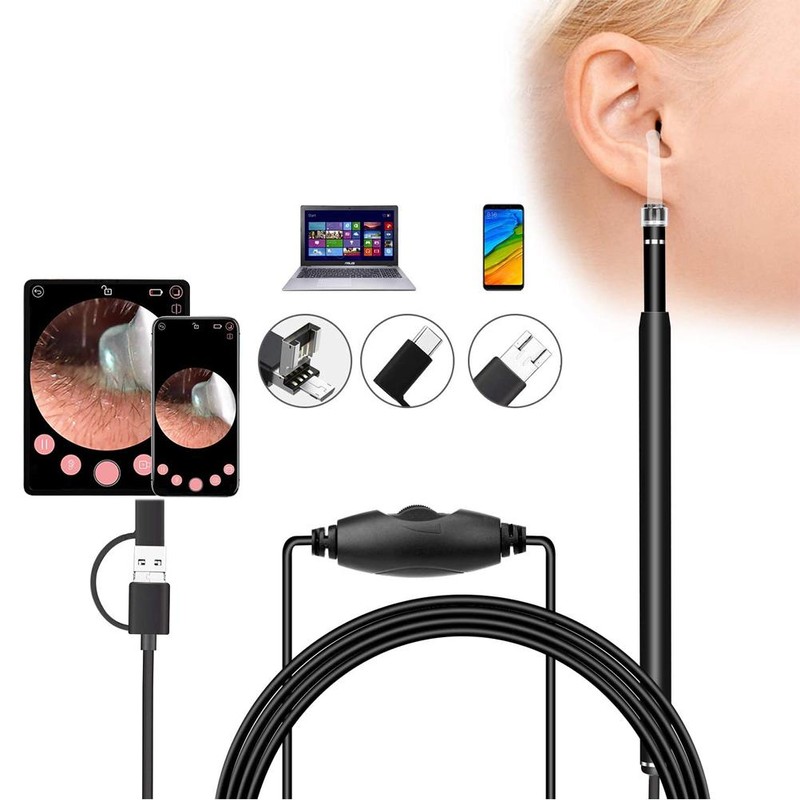 3 in 1 Ear Spoon Intelligent Visual Ear Picking Multifunctional